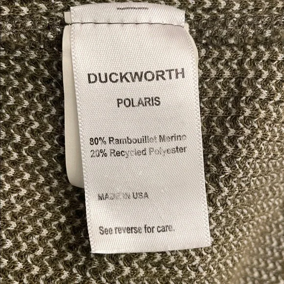 Duckworth Olive Hooded Sweatshirt M - Picture 3 of 7